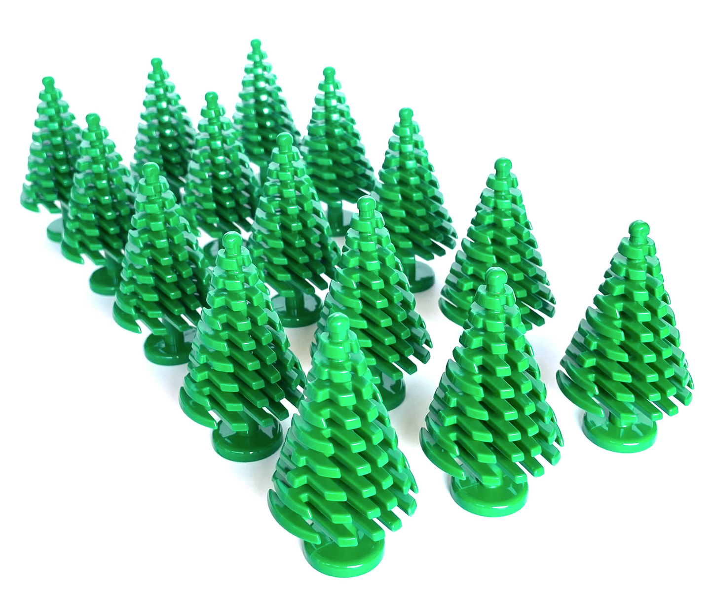 15 pcs | Tree, Pine (Big Version) | 3471 | Fully compatible