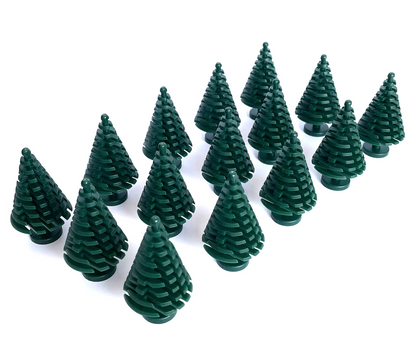 15 pcs | Tree, Pine (Big Version) | 3471 | Fully compatible