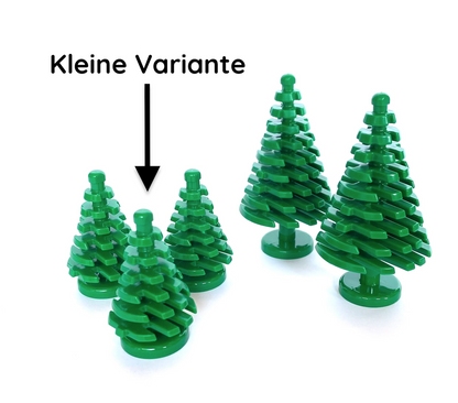 30 pcs | Tree, Pine (Small Version)| 2435 | Fully compatible