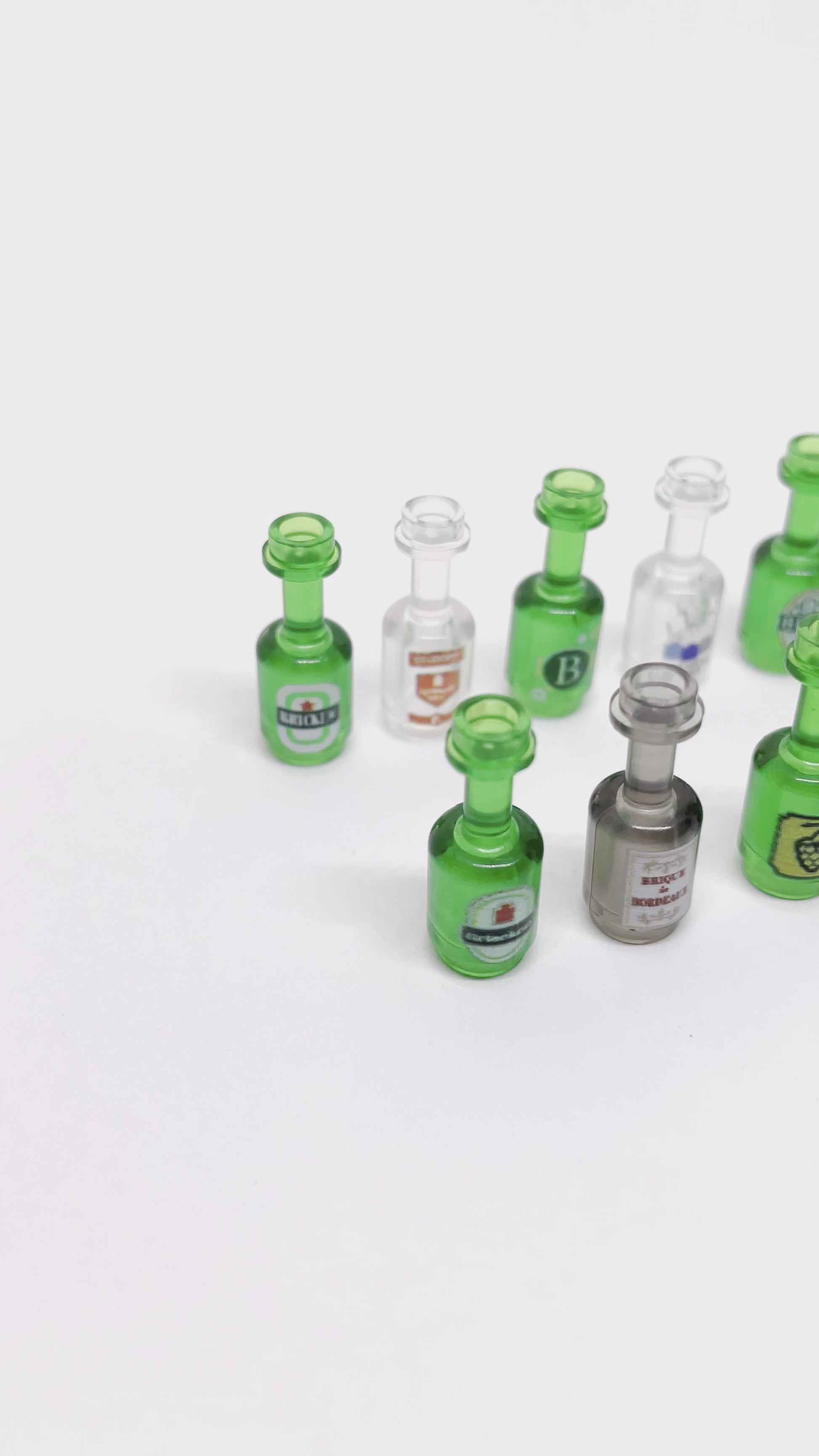 A Video about Printed Lego compatible Bottles